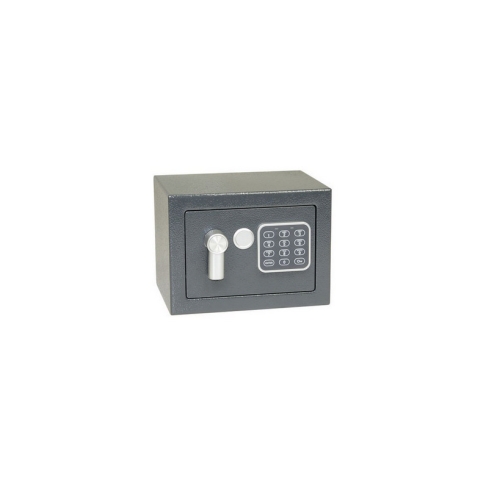 Levně Ocelový sejf s elektronickým zámkem, číselnou klávesnicí a páčkou k otevření Richter RS.17.EDK