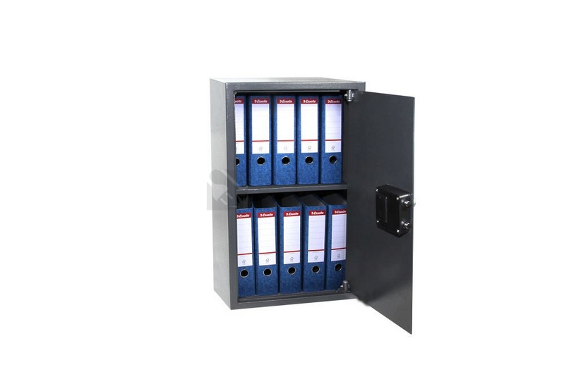 Obrázek produktu Ocelový sejf s elektronickým zámkem, číselnou klávesnicí a páčkou k otevření Richter RS.75.EDK 3