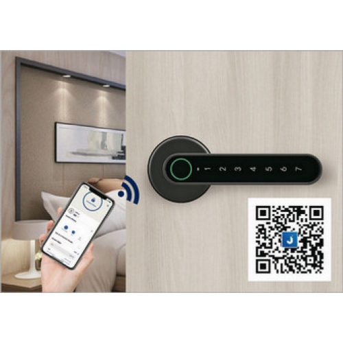 Levně Chytrá klika Smart Touch Handle ovládaná otiskem prstu, chytrým telefonem (Bluetooth) nebo PIN kódem Richter SMART TOUCH HANDLE H.03 .CE