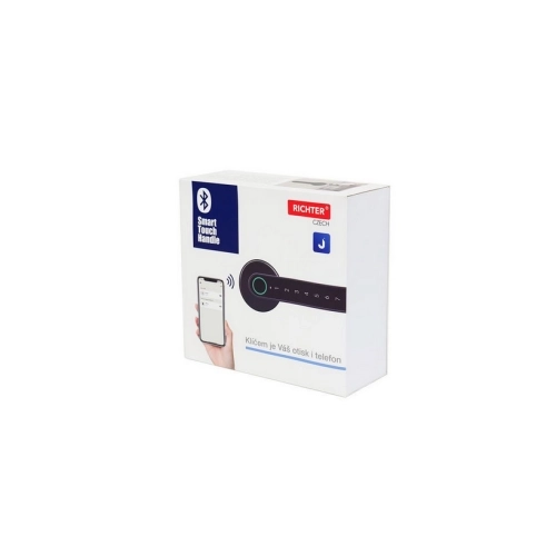 Chytrá klika Smart Touch Handle ovládaná otiskem prstu, chytrým telefonem (Bluetooth) nebo PIN kódem Richter SMART TOUCH HANDLE H.03 .CE (obrázek 8)