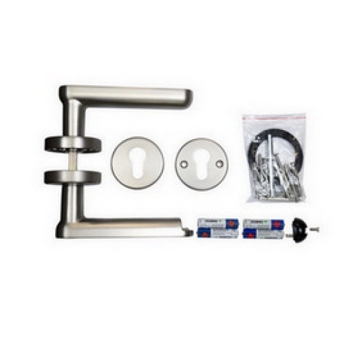 Chytrá klika Smart Touch Handle ovládaná otiskem prstu, chytrým telefonem (Bluetooth) nebo PIN kódem Richter SMART TOUCH HANDLE H.03 .NIMAT (obrázek 3)