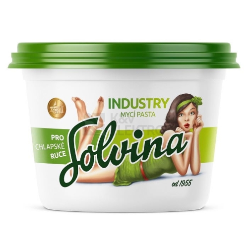  Solvina Industry účinná mycí pasta na ruce 450 g