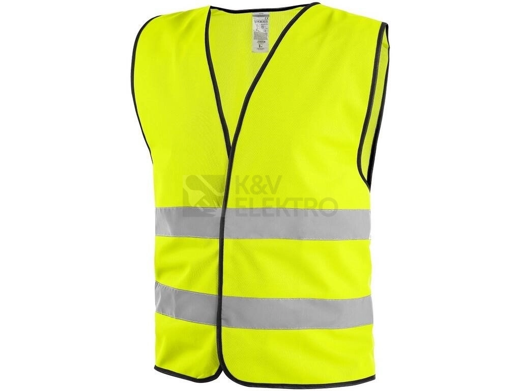 Obrázek produktu Reflexní vesta CXS GUSTAV výstražná žlutá 111400115095 L/XL 0