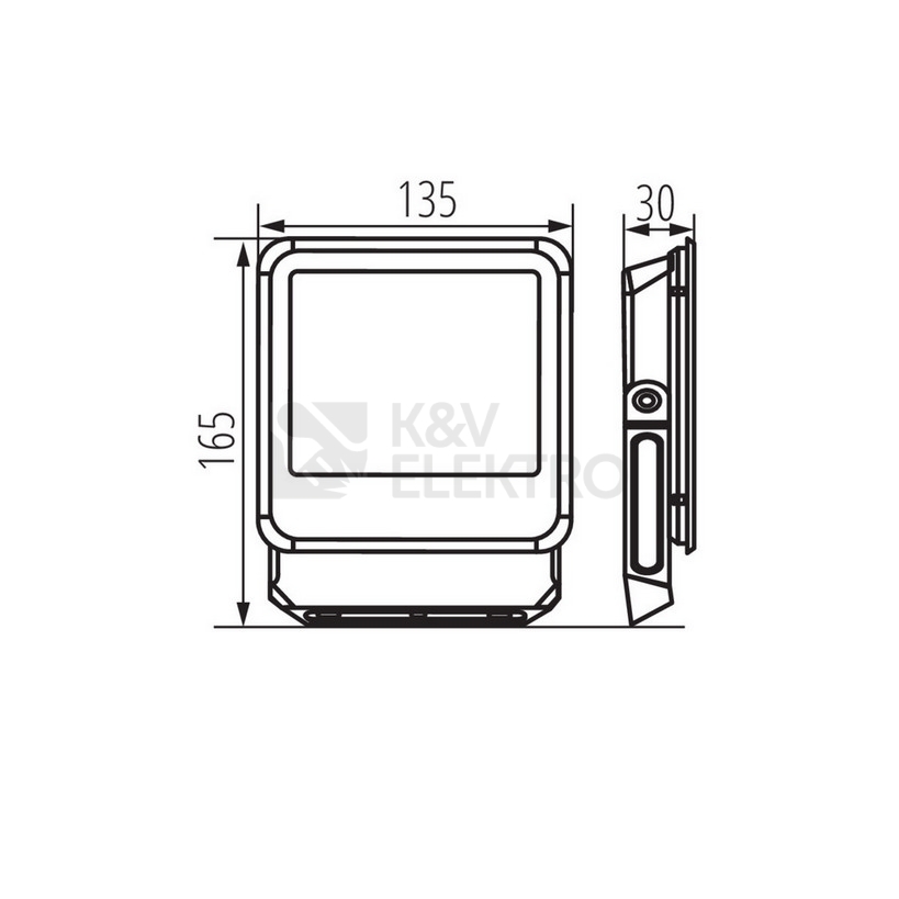 Obrázek produktu LED reflektor Kanlux IQ-LED FL-20W-NW IP65 33881 7