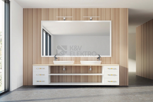 Obrázek produktu Koupelnové LED svítidlo Kanlux ASTIM IP44 12W-NW-B 34933 4000K černá 4