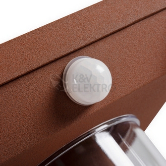 Obrázek produktu Nástěnné svítidlo s čidlem Kanlux VIMO EL 27 SE-BR hnědá E27 IP44 34983 3