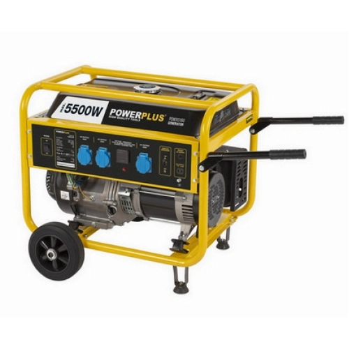 Elektrocentrála benzínový generátor 5,5kW PowerPlus POWX5160 (obrázek 6)
