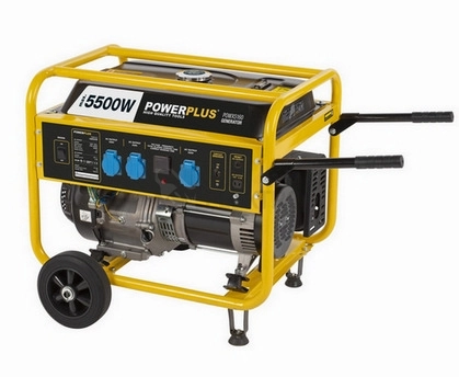 Obrázek produktu Elektrocentrála benzínový generátor 5,5kW PowerPlus POWX5160 4