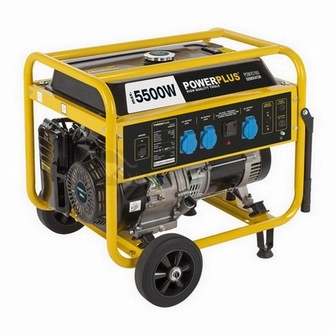 Obrázek produktu Elektrocentrála benzínový generátor 5,5kW PowerPlus POWX5160 5