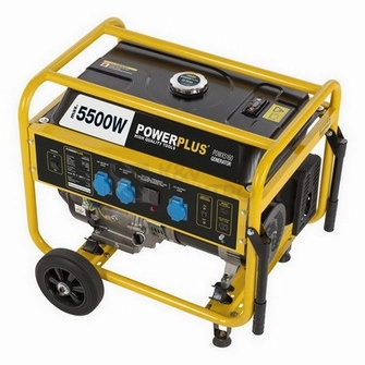 Obrázek produktu Elektrocentrála benzínový generátor 5,5kW PowerPlus POWX5160 10
