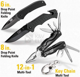 Obrázek produktu Sada nožů a multifunkčního nářadí CATERPILLAR 980103 1