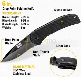Obrázek produktu Sada nožů a multifunkčního nářadí CATERPILLAR 980103 4