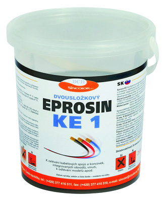 Obrázek produktu  Dvousložkový epoxidový tmel Stachema Eprosin KE 1 1kg 0
