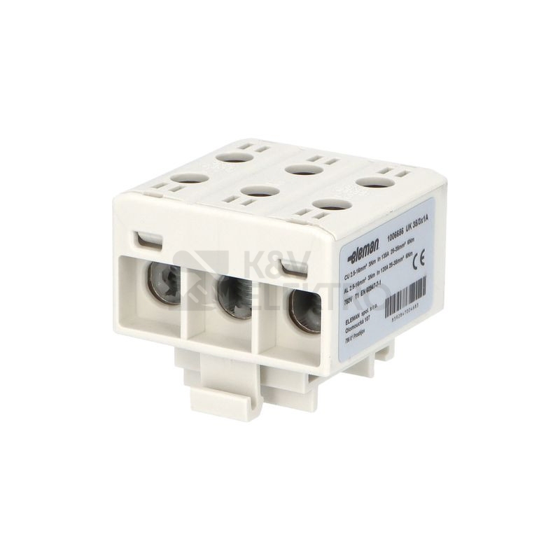 Obrázek produktu Univerzální připojovací svorka UK 35/3X1 A šedá 1006656 0