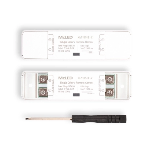Ovládání LED pásku McLED ML-910.510.14.1 RF Nano pro jednobarevné LED pásky ovladač + přijímač (obrázek 5)
