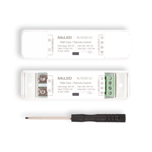 Ovládání LED pásku McLED ML-910.531.14.1 RF Nano pro RGB LED pásky ovladač + přijímač (obrázek 3)