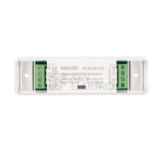 Obrázek produktu  Zesilovač signálu McLED ML-950.001.14.0 Nano pro jednobarevné LED pásky 1