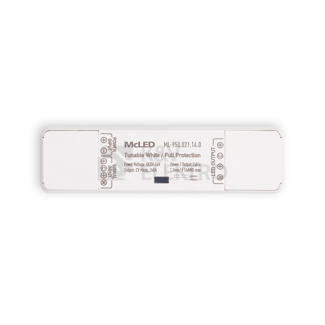 Obrázek produktu  Zesilovač signálu McLED ML-950.021.14.0 Nano pro dual white LED pásky 0