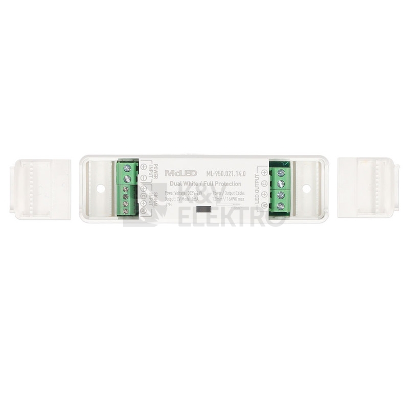 Obrázek produktu  Zesilovač signálu McLED ML-950.021.14.0 Nano pro dual white LED pásky 2