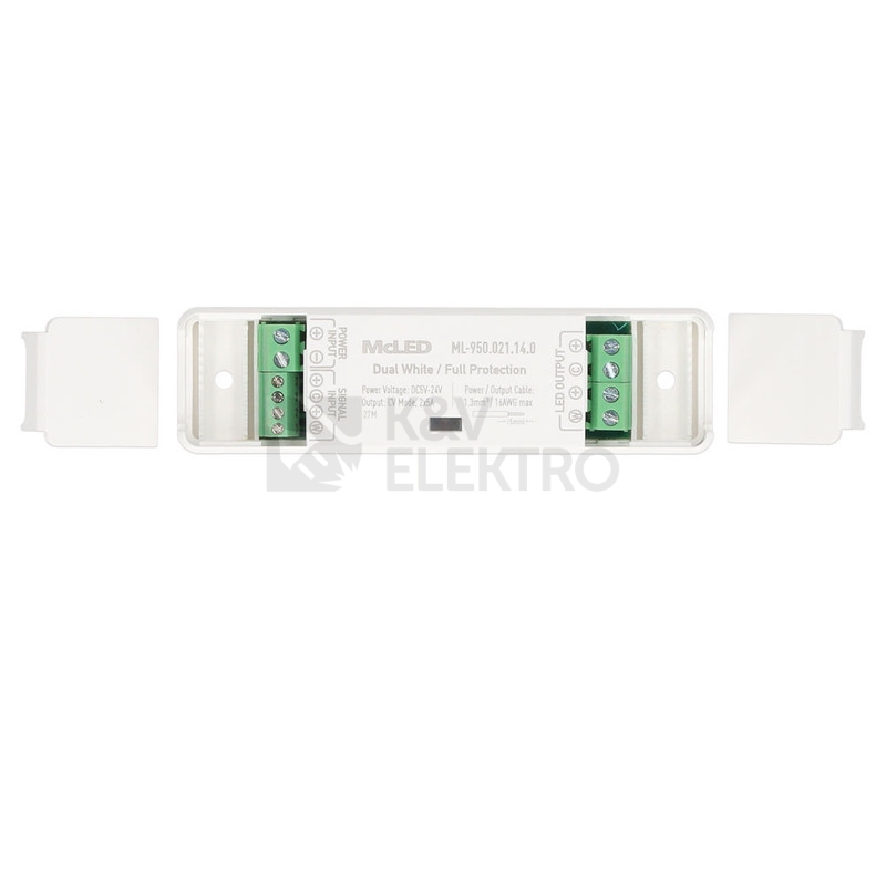 Obrázek produktu  Zesilovač signálu McLED ML-950.021.14.0 Nano pro dual white LED pásky 3