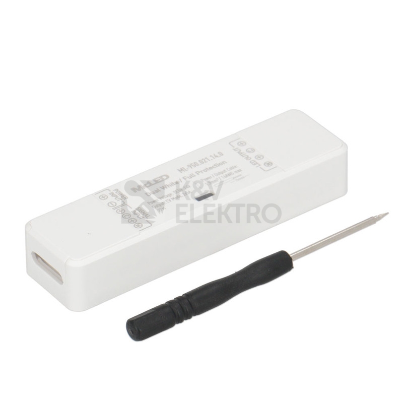 Obrázek produktu  Zesilovač signálu McLED ML-950.021.14.0 Nano pro dual white LED pásky 5