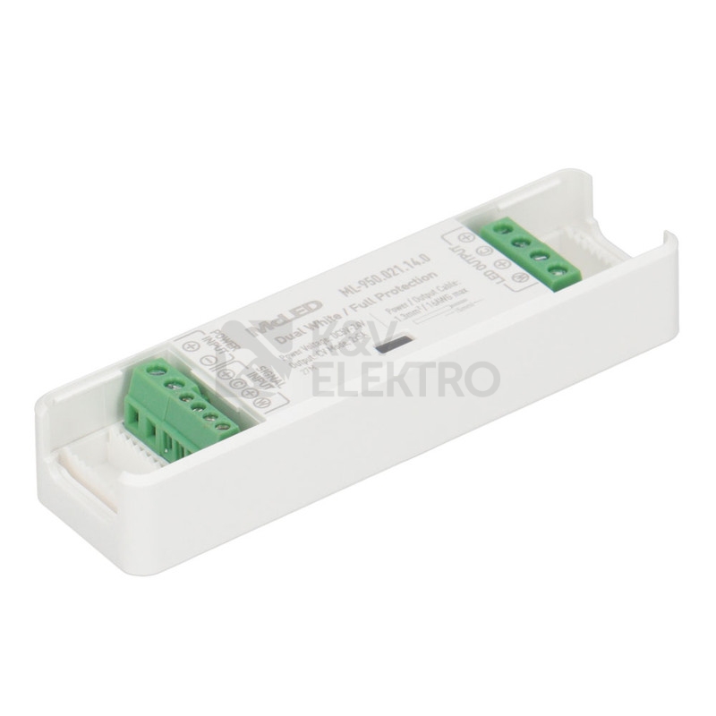 Obrázek produktu  Zesilovač signálu McLED ML-950.021.14.0 Nano pro dual white LED pásky 6