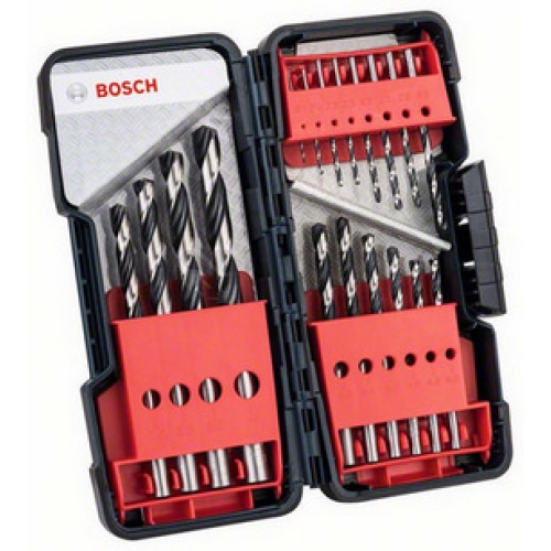 Sada vrtáků do kovu 18dílná Bosch Twist Speed ToughBox HSS PointTeQ 2.608.577.350