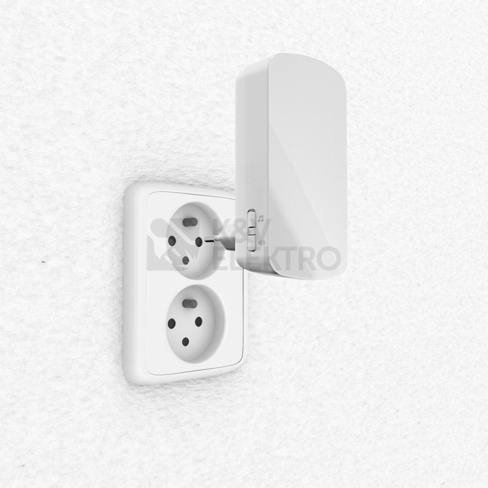 Obrázek produktu  Bezdrátový domovní zvonek do zásuvky ELEKTROBOCK BZ30 1