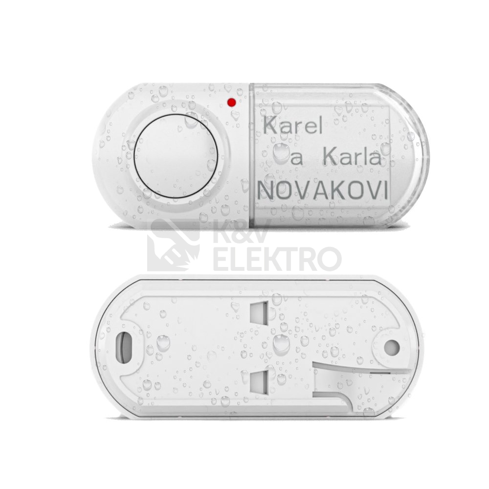 Obrázek produktu  Bezdrátový domovní zvonek do zásuvky ELEKTROBOCK BZ30 2
