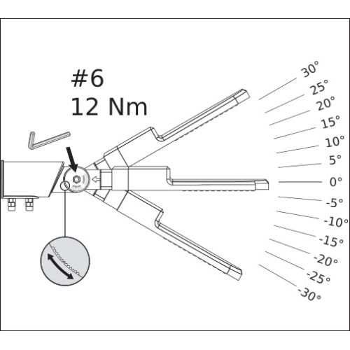 LED svítidlo LEDVANCE Streetlight Area Small RV20ST 30W 4000K neutrální bílá (obrázek 2)