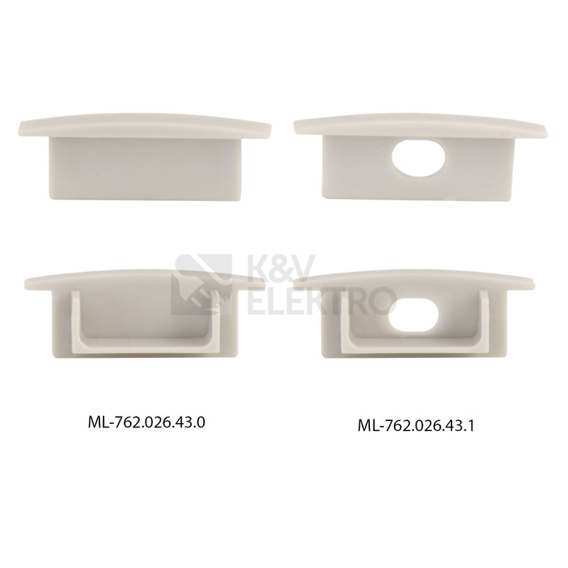 Obrázek produktu Vestavný hliníkový profil McLED VD 30x10mm s matným difuzorem 2m ML-761.080.43.2 6