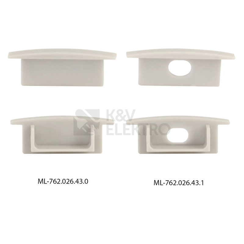 Obrázek produktu Vestavný hliníkový profil McLED VD 30x10mm s matným difuzorem 2m ML-761.080.43.2 6