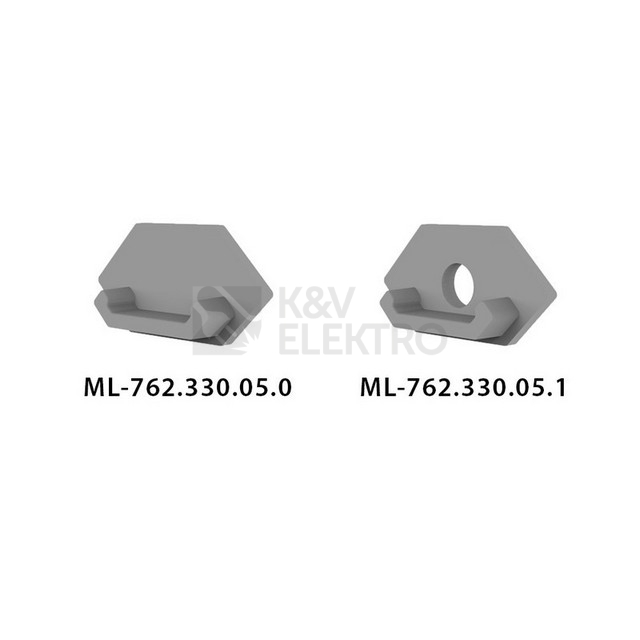 Obrázek produktu Hliníkový profil McLED pro obklady a dlažbu DE 38x28mm včetně mléčného difuzoru 2m ML-761.330.05.2 1