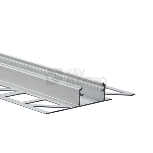 Obrázek produktu Hliníkový profil McLED pro obklady a dlažbu DG 57x11mm včetně mléčného difuzoru 1m ML-761.332.05.1 0
