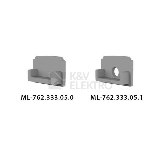 Obrázek produktu Hliníkový profil McLED pro obklady a dlažbu DH 37x11mm včetně mléčného difuzoru 1m ML-761.333.05.1 1