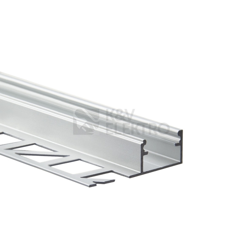 Obrázek produktu Hliníkový profil McLED pro obklady a dlažbu DH 37x11mm včetně mléčného difuzoru 2m ML-761.333.05.2 6