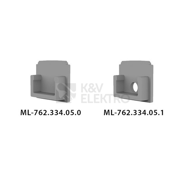 Obrázek produktu Hliníkový profil McLED pro sádrokartony AA 77x15mm včetně mléčného difuzoru 2m ML-761.334.05.2 1