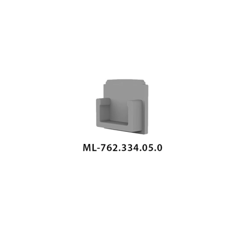 Koncovka LED profilu AA bez otvoru McLED ML-762.334.05.0