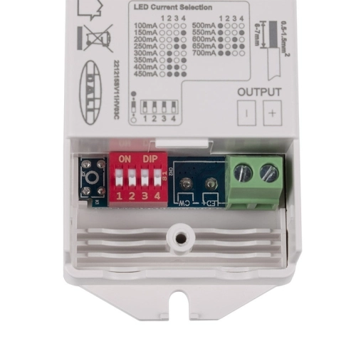 Stmívatelný DALI driver 15W 100-700mA 5-52VDC McLED ML-910.011.22.0 (obrázek 6)
