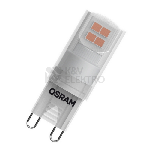 LED žárovka G9 OSRAM 1,9W (20W) teplá bílá (2700K)