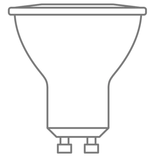 LED žárovka GU10 PAR16 OSRAM 4,5W (50W) neutrální bílá (4000K) reflektor 36° (obrázek 5)