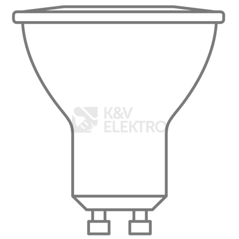 Obrázek produktu LED žárovka GU10 PAR16 OSRAM 6,9 (80W) neutrální bílá (4000K) reflektor 36° 2