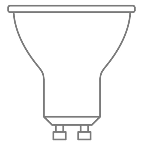 LED žárovka GU10 PAR16 OSRAM 2,8W (25W) neutrální bílá (4000K) reflektor 120° (obrázek 4)