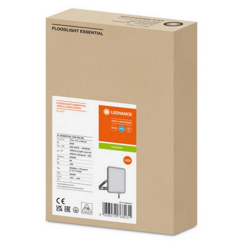 LED reflektor LEDVANCE Essential 20W 6500K studená bílá IP65