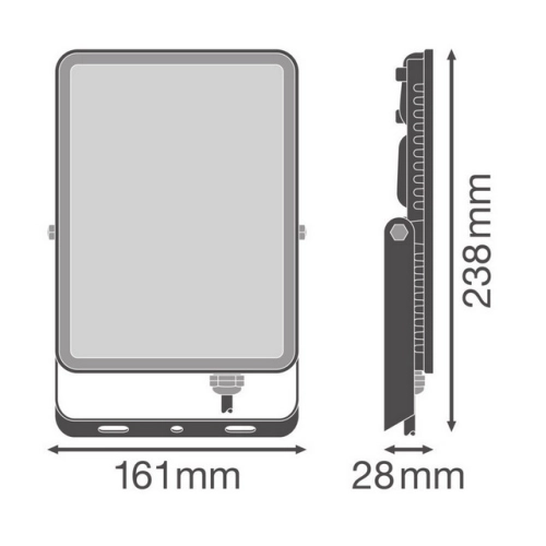 LED reflektor LEDVANCE Essential 50W 4000K neutrální bílá IP65 (obrázek 3)