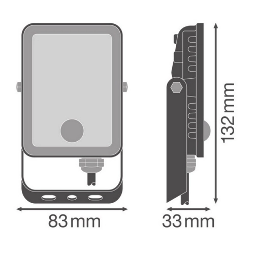 LED reflektor s pohybovým čidlem LEDVANCE Essential 10W 3000K teplá bílá IP65 (obrázek 3)