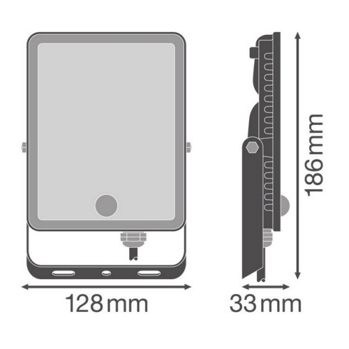 LED reflektor s pohybovým čidlem LEDVANCE Essential 30W 3000K teplá bílá IP65