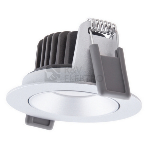 Podhledové LED svítidlo LEDVANCE SPOT ADJUST stříbrné 8W 3000K CRI90 36° stmívatelné