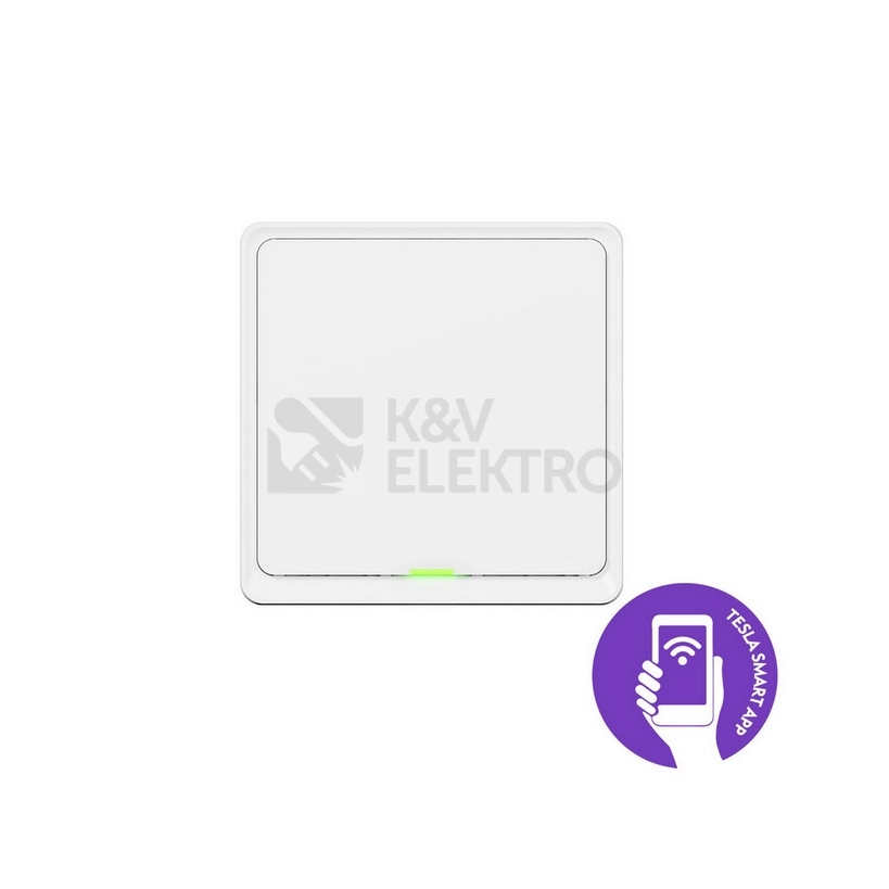 Obrázek produktu Chytrý vypínač Tesla Smart TSL-SWI-WIFI1 0