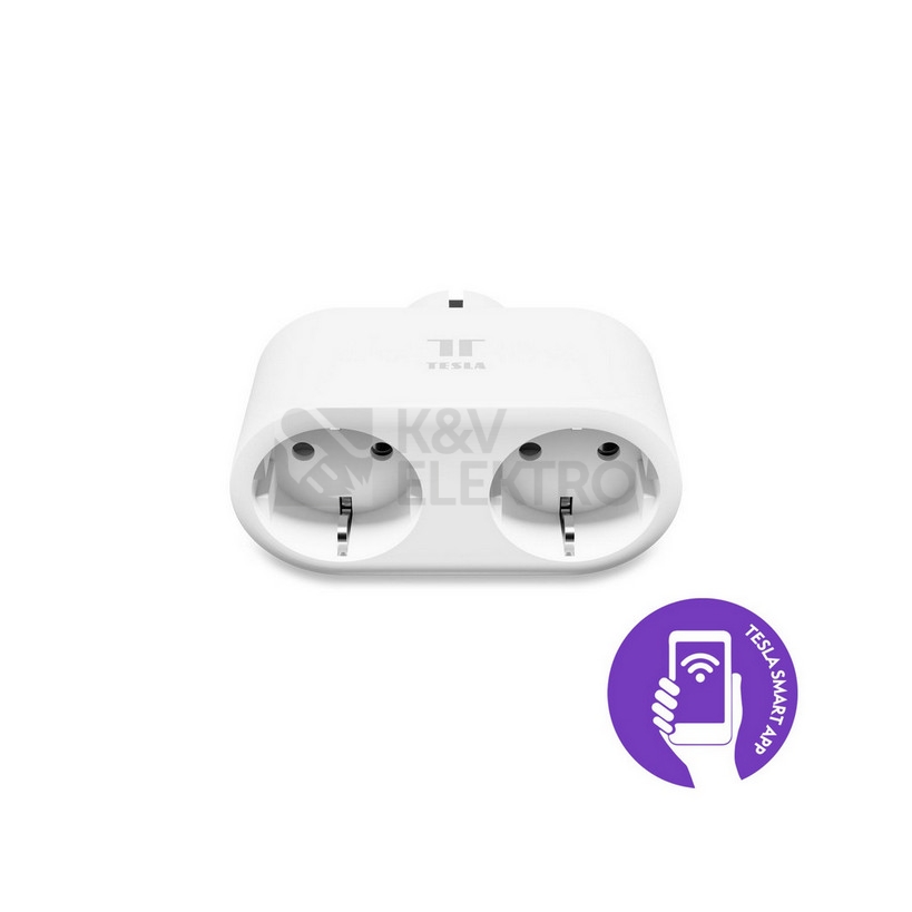 Obrázek produktu Chytrá zásuvka Tesla Smart TSL-SPL-2 0